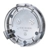 C-FUNN 4pcs 75mm/69mm Silver Car Wheel Hub Cap Cover For