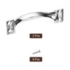 sourcing map Gate Handle Pulls, 2Pcs 4-inch/99mm Long Door Pull