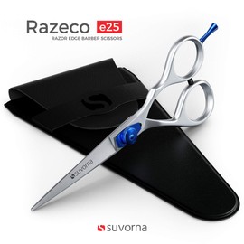 Svorna 5.5" (14") Professional Barber Shop Multicolor Titanium Laser Edge Hair Cutting Scissors (Import)