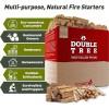 Double Tree Forest Products Fatwood & Incense Cedar Kindling Combo,