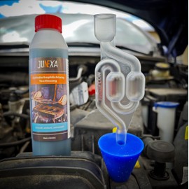 JUNEXA Cylinder Head Gasket Test Solution 250 ml Tester Cooling Water Test CO2 Leak for All Cars Petrol Diesel Cylinder Head Gasket CO2 Leak Tester Rapid Engine Leak Detector