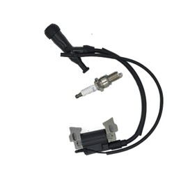 GX160 Ignition Coil with Spark Plug for Honda Gx110 Gx120 Gx140 Gx160 Gx200 5.5hp 6.5hp Engine Generator Rototiller 4589693/7988801 30500-ZE1-033 30500-ZE1-063 440-105