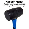 5 Piece Heavy Duty Hammer Set - Includes 32oz Rubber