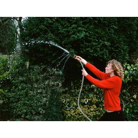 Rosy Earth Expandable Metal Garden Hose 75 FT - 304 Stainless Steel Water Hose 75 FT - Heavy Duty non Kinking Flexible Garden Hose, no Bite