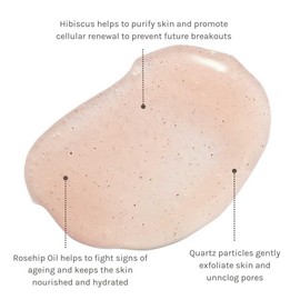 Evolve Organic Beauty - Natural Rose Quartz Facial Polish | Small-Batch, Vegan Clean Beauty (2 oz | 60 mL)