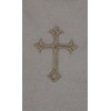 Integrity Designs Linen Cloth for Baptism with Silver Cross