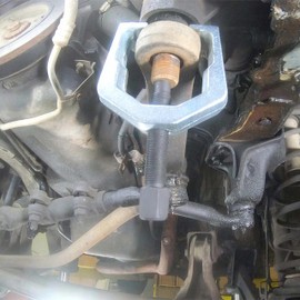 OEMTOOLS OEMTOOLS 26554 Front End Service Kit, Pitman Arm Puller & Ball Joint Separator, Tie Rod Removal Tool for Suspension Maintenance