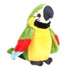Cartoon Cute Electric Recording Learning Talking Plush Parrot Early Education