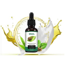 Snail secretion serum for wrinkles, dark circles and scars, snail secretion filtrate collagen, hyaluronic acid, anti-ageing gold lifting & firming serum, 30 ml nourishing face serum