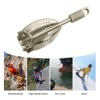 Grappling Hook Stainless Steel Claw Carabiner for Outdoor Survival Underwater