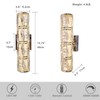 Luxury Chrome Crystal Wall Sconces, Modern Indoor Dimmable Wall Light