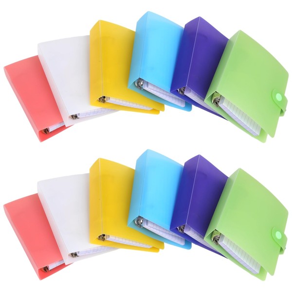 3x5 Inch Index Card Binder with Dividers Set of 12-2