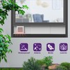 Dryer Vent Window Kit with 4 inch Dryer Vent Duct