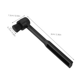 LABRIMP Vinyl Record Cleaning Brush Static Vinyl Brush for Records Gentle Soft Hair Duster Easy to Use Dust Remover Essential Tool for Music Lovers