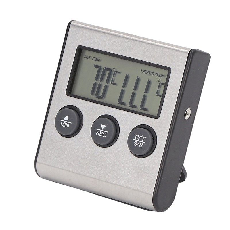 Meat Thermometer Electronic with Probe Digital Oven for Cooking Kitchen