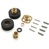 Matt Black Round Shower Mounting Kit – Bar Valve Fast
