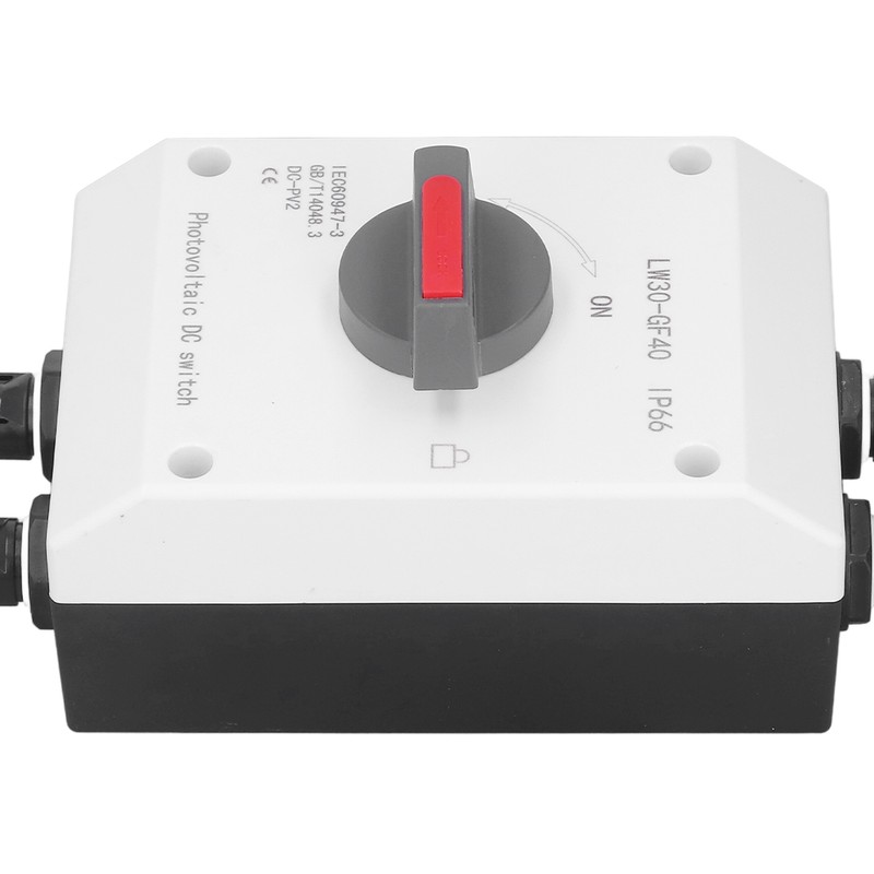Photovoltaic DC Isolator Solar Switch IP66 Waterproof Insulated Switch for