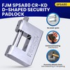 FJM SPSA80-KD D-Style High Security Padlock, Home Improvement Anti Theft
