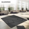 BalanceFrom BalanceFrom 6 Piece Foam Floor Mat Puzzle Tiles, 1/2