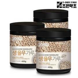 Good Herb 국산 100% 생 율무가루 분말 율무팩 곡물팩 400g x 3 Domestic 100% Raw Job's Tears Powder Job's Tears Pack Grain Pack 400g x 3