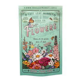 All Annual Wildflower Mix Seeds for Planting - 4 Oz ~4,000+ Seeds - 21 Varieties Including California, Indian Blanket, Scarlet Flax, & More - Attracts Pollinators - Bulk Wildflower Seeds