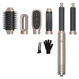 Hair Dryer Brush Blow Dryer Brush in One 6 in 1 Hair Styler 110,000 RPM Air Curler Wrap Styler Hot Air Brush Blowout Brush Hair Styling Tools for Curling Straightening Volumizing Styling Drying