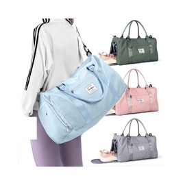 Weekender - Bolsas de lona para mujer, Azul