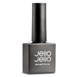 Jello Jello Real Matte Top Gel, 10ml, 1 piece / 젤로젤로 리얼 매트 탑 젤, 10ml, 1개