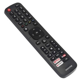 VINABTY EN2X27HS Replacement Remote Control Suitable for Hisense LED Backlight TV H50N5300 H55M3310 H55M7000 H55MEC3350 H55MEC5650 H55N5300 H55NEC5200 H65M5510 H65 N53000 HE32M2161HWTS HE40K3300UWTS