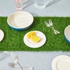 JJA Faux Grass Table Runner Reusable Artificial Grass 90 X
