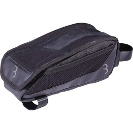 BBB Cycling Pouch Frame Bag TopTank | Universal Fit Smartphone Touchscreen MTB Road and Urban Biking | BSB-18 7" Top Tube Bicycle Storage 7,5L for Race Mountain, Black, |