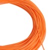 Floating Fly Fishing Line Weight Forward Design with Welded Loop(WF6F,Orange)