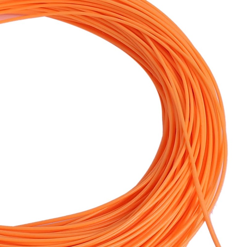 Floating Fly Fishing Line Weight Forward Design with Welded Loop(WF6F,Orange)