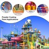 ninesung Powder Coating Paint for Metal, 1 Pound Pink Powder