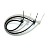 TECHly 100pièce (S) – Cable Ties White 200 mm x