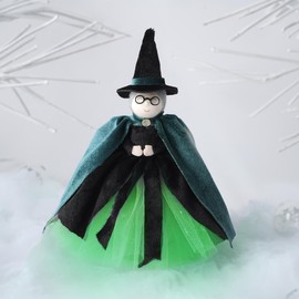 CGB Giftware | Enchanted Emporium Witch Light Up Tree Topper | Holiday and Bedroom Home Accessory | Gift For Home | Enchanted Emporium | GB07776
