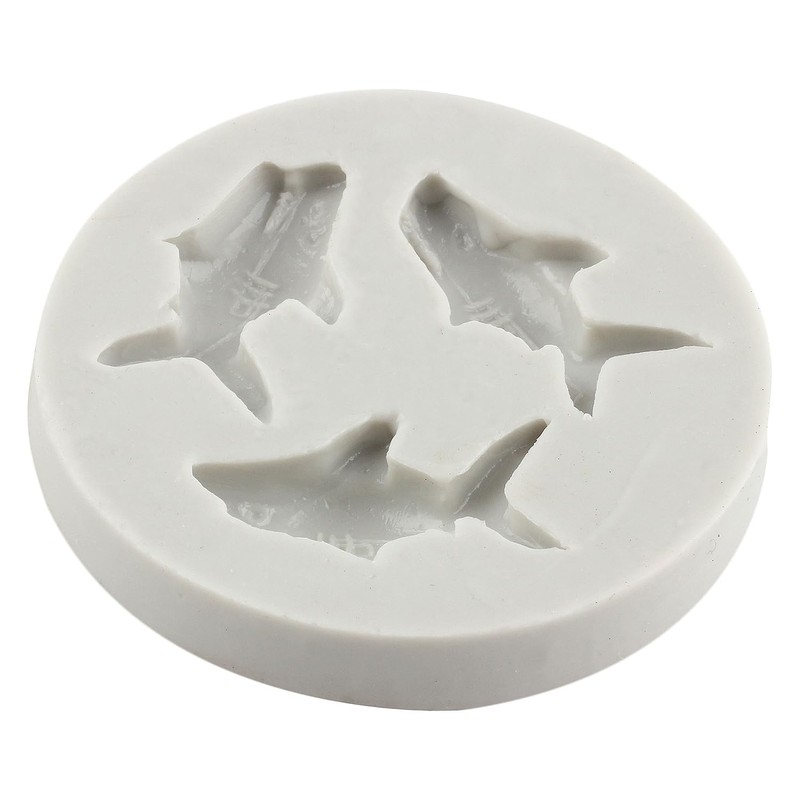 TAOXIBEI Sea Animal Polymer Clay Mold Shark Silicone Molds for