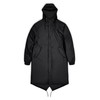 RAINS Fishtail Parka Raincoat, Jacket Black M
