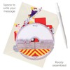 Santoro Pirouette, 3D Pop Up Greeting Card - Animal Firetruck