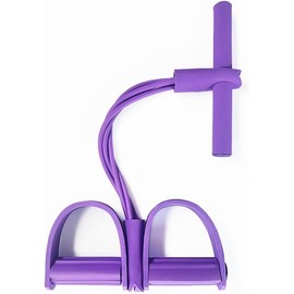 21 Fitness Resistance Bands-6 Tube Pedal Ankle Puller 2025 Upgrade Stretch Bands for Exercise Sit Up Exercise Equipment AB Training Auxiliary Device Workout Equipment for Women Men