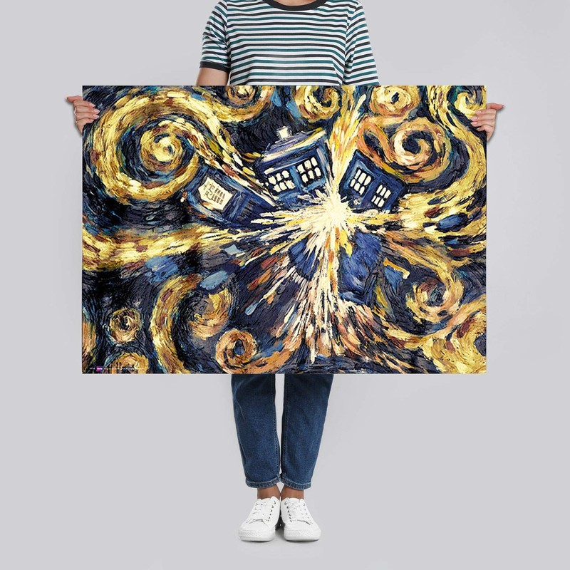 Doctor Who Poster Exploding Tardis (36"x24")