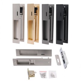 Bathroom Sliding Door with Lock Indicator Function Door Lock 10ea