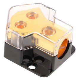 CHILDWEET High Audio Splitter 12v Distribution Block for Car Amplifier Sturdy Plastic Cover