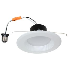 Topaz Lighting 79723 LED Recessed Retrofit Trim, 5"-6" Baffle, White, 16W, CCT 3000K, 1155 Lumens, Save Time and Money, Energy Efficient, Easy to Install, No More Light Bulbs!