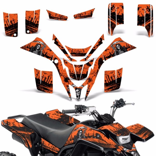 wd Yamaha Blaster 200 Decal Graphic Quad ATV Kit 1988-2005