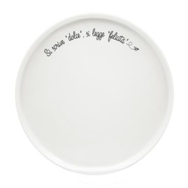 LA PORCELLANA BIANCA - Gli Onesti Piatto Frutta ⌀ 17 cm, Porcellana