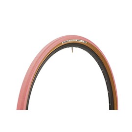 Panaracer King Slick Colour Edition TLC Gravel Tyre, Flamingo Pink/Brown, 700 x 32, 700x32 (PA700GKCESL32PIC)