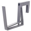 KADAX Plastic Balcony Box Holder, Flower Box Holder, No Drilling,