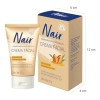 Nair Face, Crema Facial Removedora De Vello Con Aceite De