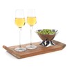 IMPULSE! Crystal Champagne Flute Set of 6 for Kitchen Set,